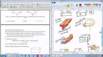 CAD/CAM-Chapter 2: Lecture 3 - Part 2- Solid modeling and Euler