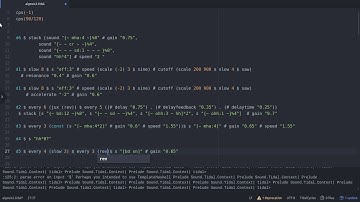ofelia live coding @ algosix