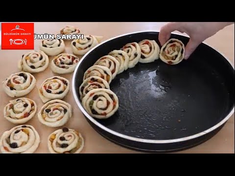 MUHTEŞEM TATLI ÇÖREK BÖYLESİNİ GÖRMEDİNİZ / YOK BÖYLE BİR LEZZET / ŞEKLİ ŞAHANE  EFSANE TATLI TARİFİ