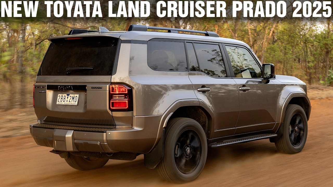 2025 New Toyota Land Cruiser Prado Kakadu (Australian version) - Review ...
