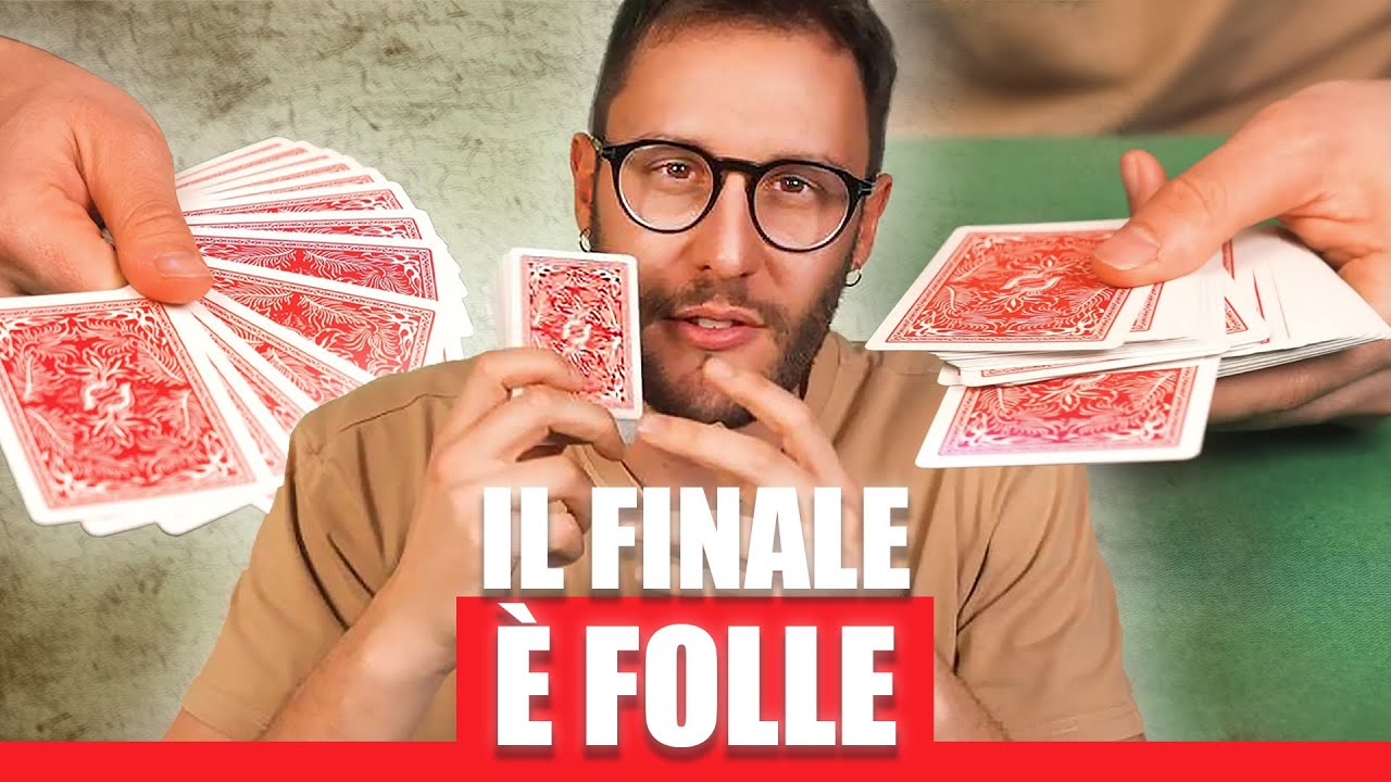 Un TRUCCO con CARTE IMPOSSIBILE e un FINALE PAZZESCO!(Tutorial)