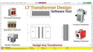 LT Control Transformer Design Software - LT Auxiliary Transformer Design Tool screenshot 2