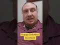 Happy Saturday 5/2/2026
