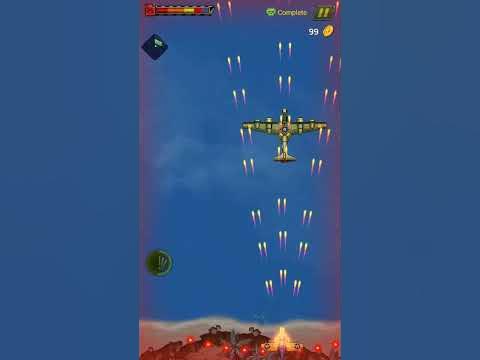 Jogo de aviões, 1945 Air Force Jogos de Tiro, joguinho arcade de batalha de  avião, jogos pra criança 