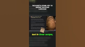 Unlocking the Mysteries of the Rosetta Stone! 🗝️🇪🇬