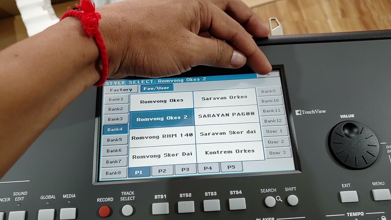 របៀបរៀបចង្វាក់ដាក់តាមបង់និមួយៗ Pa600-Pa700-Pa1000-Pa4x