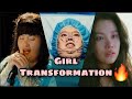 She transformed herself to take revenge on the people who insulted her girlstransformation