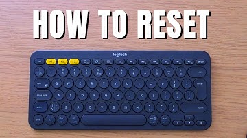 How To Reset The Logitech K380 Wireless Bluetooth Keyboard (2023)