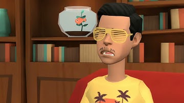 I cheer up Noah Plotagon 2009 Animations from being bullied by his haters