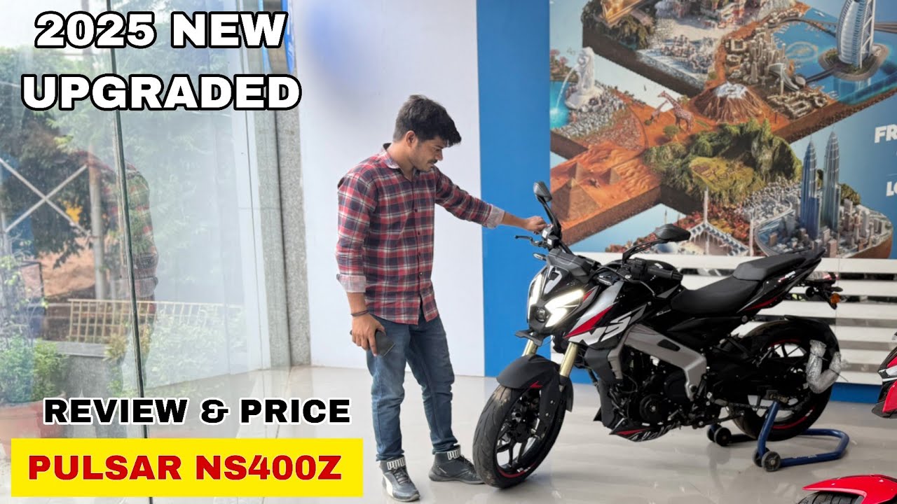 All new upgraded 2025 bajaj pulsar ns400z details review and on road price