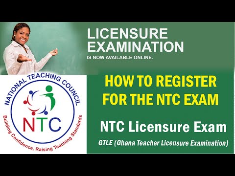 How to Register for NTC Exam --- #Teacher Licensure Examination