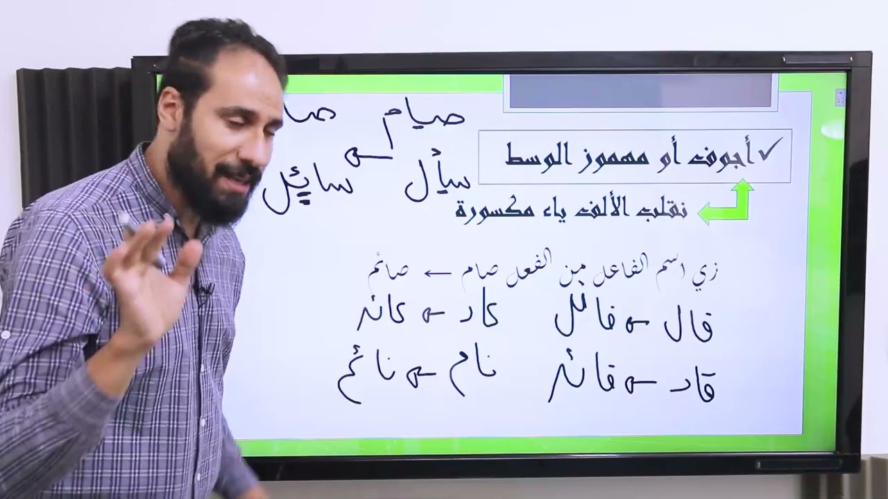 المشتقات ( اسم الفاعل ) للثانوية العامة