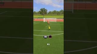 Easy tutorial of how to perform a finesse low driven shot on FC26 #fc26 #fcmobile #ultimateteam
