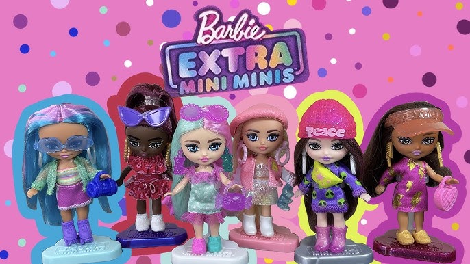 Barbie Extra Minis Unboxing Complete Set of Series 1 