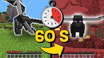 Minecraft, but the size changes every 60 seconds... *unpredictable*