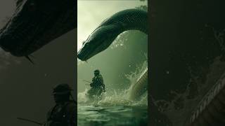 😄Anaconda Fight Soldier #shorts #aishorts