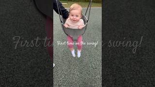 Rorys First Time On The Swing She Loved It.