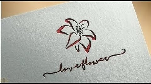 Logo mockup design on mobile pixellab  Pixellab