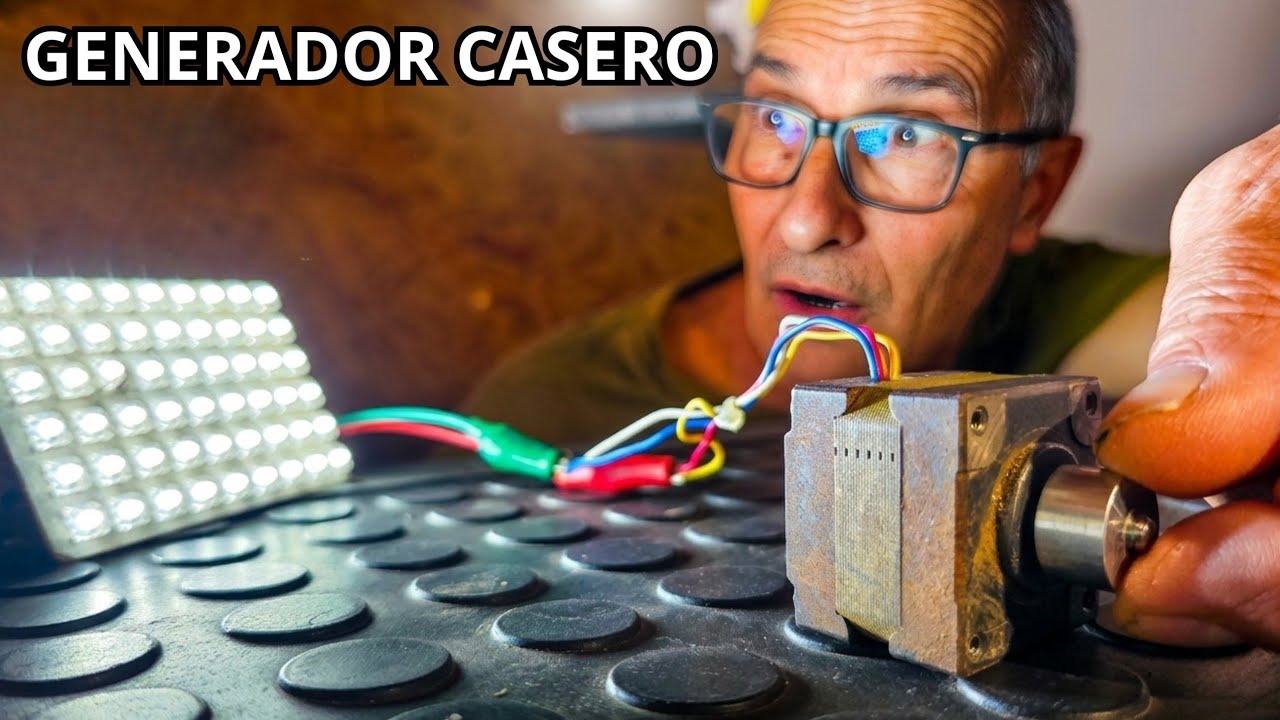 ¿Queres Generar Electricidad Casera fácil? MIRA ESTE VIDEO!!!
