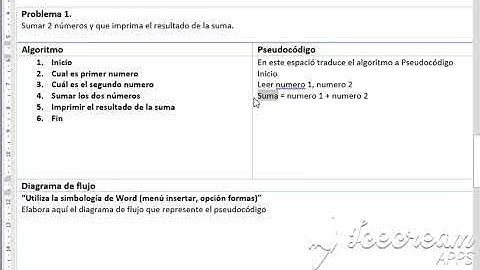 Como traducir a pseudocodigo