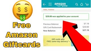 How To Get Free Amazon Giftcards Amazon Credit Youtube How To Get Free Amazon Giftcards Amazon Credit Youtube