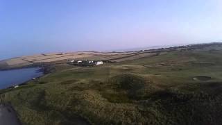 Phantom Fc40 Aerial View Over Constantine Bay, Cornwall
