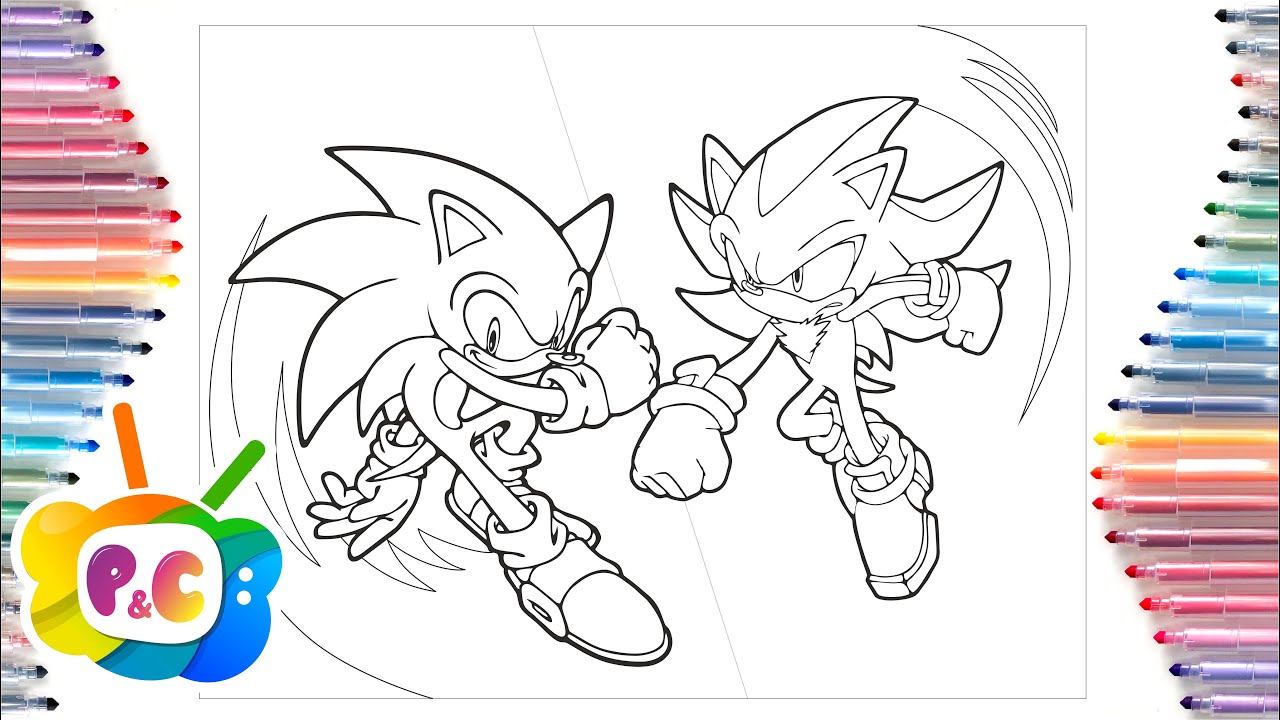 Shadow the Hedgehog Coloring Pages, 25 Shadow Coloring Pages Shadow-coloring-4  – Free Coloring Page Si…