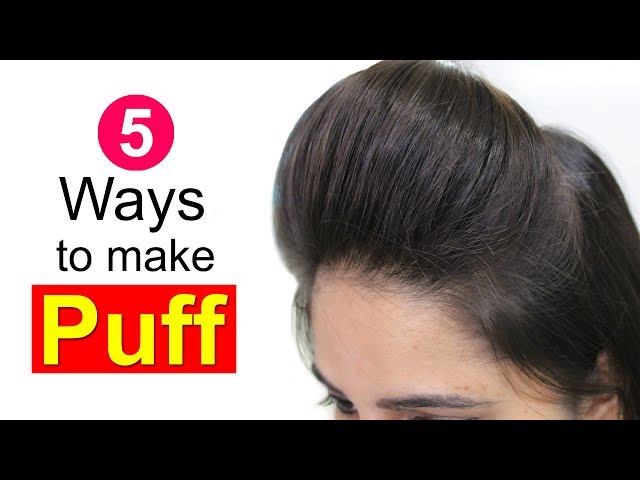 Easy & Simple Wedding Hairstyle for Girls | Puff Hairstyle | Beautiful  Hairstyle for Party Look | hairstyle, party | Easy & Simple Wedding  Hairstyle for Girls | Puff Hairstyle | Beautiful
