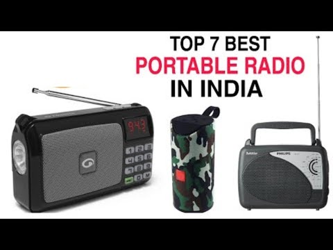 Top 7 Best Portable Radios in India With Price | Best FM Radio