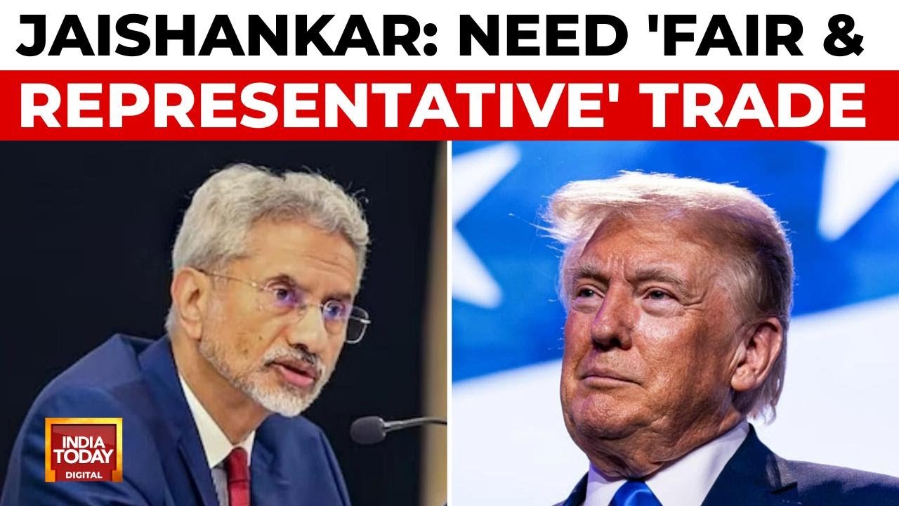 EAM Jaishankar: India Needs Fair, Representative Global Order, Not One Dominated By Few |India Today