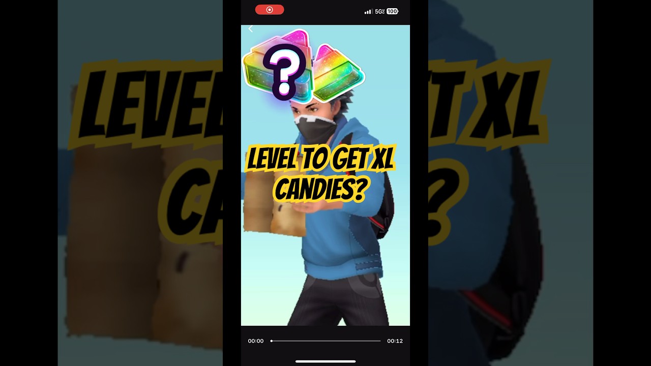 What level do you need to get xl candies in pokemon go? #pokemongo # ...