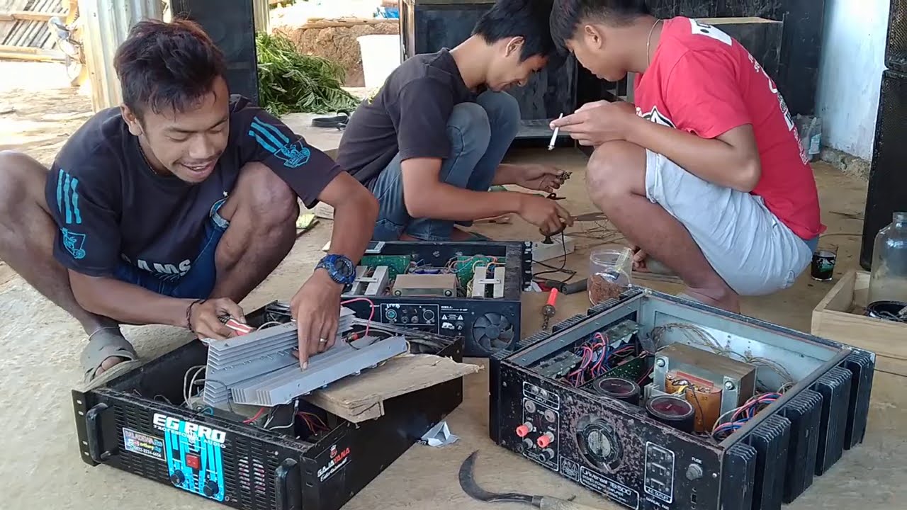 Melihat para master merakit power btl pada semangat yaakk