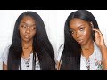 Straightening Natural Hair Ft Better Length Kinky Straight Clip-ins