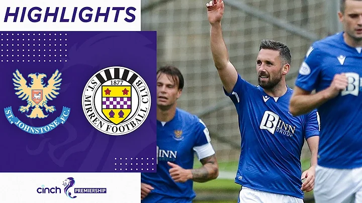 St. Johnstone 3-0 St. Mirren | Nicky Clark Scores ...
