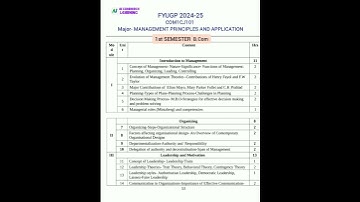 #calicutuniversity #fyugp #firstsem #bcom #syllabus