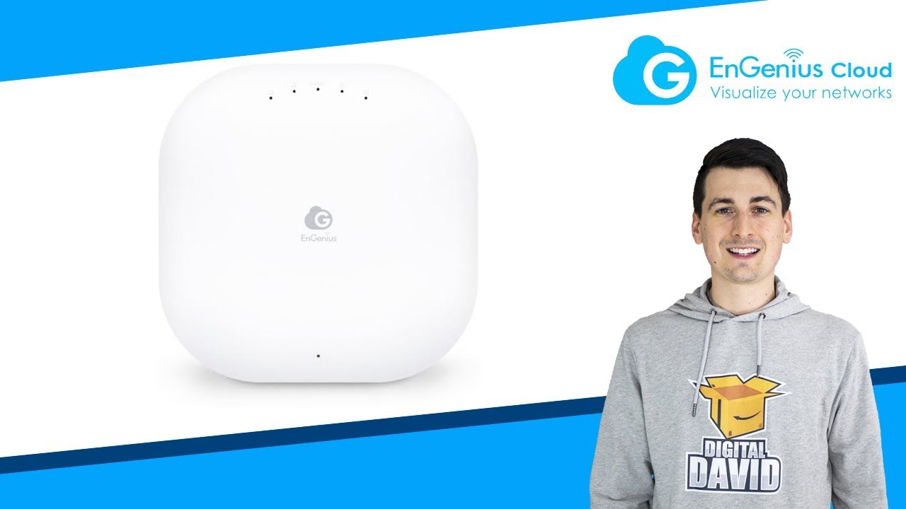 EnGenius ECW120 Access Point Review // EnGenius Cloud App Setup - YouTube