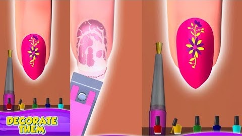 Nail Salon 3D - All Levels | Gameplay IOS & Android