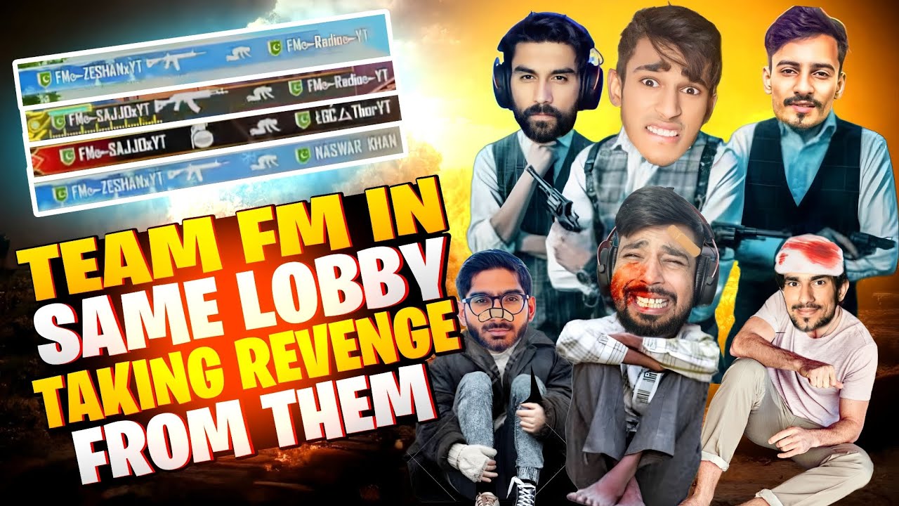 Team FM RADIO In Same Lobby ─ Taking Revenge 😡