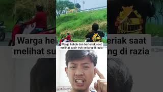 Residents Were Excited And Screamed When They Saw The Truck Driver Being Raided viral shorts