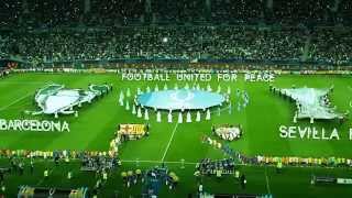 Uefa super cup 2015 opening ceremony ...