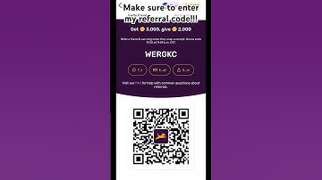How to enter a referral code on fetch rewards🎁⭐️