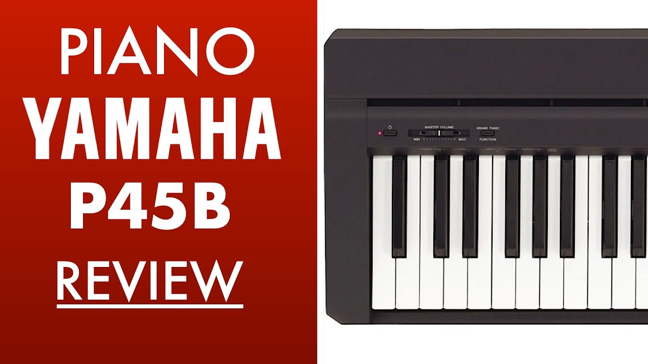 YAMAHA Piano digital (P-45B) : : Instrumentos Musicais