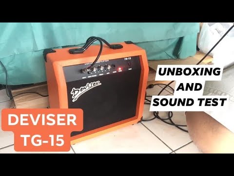 Amplificador de Guitarra TG-15 – Deviser