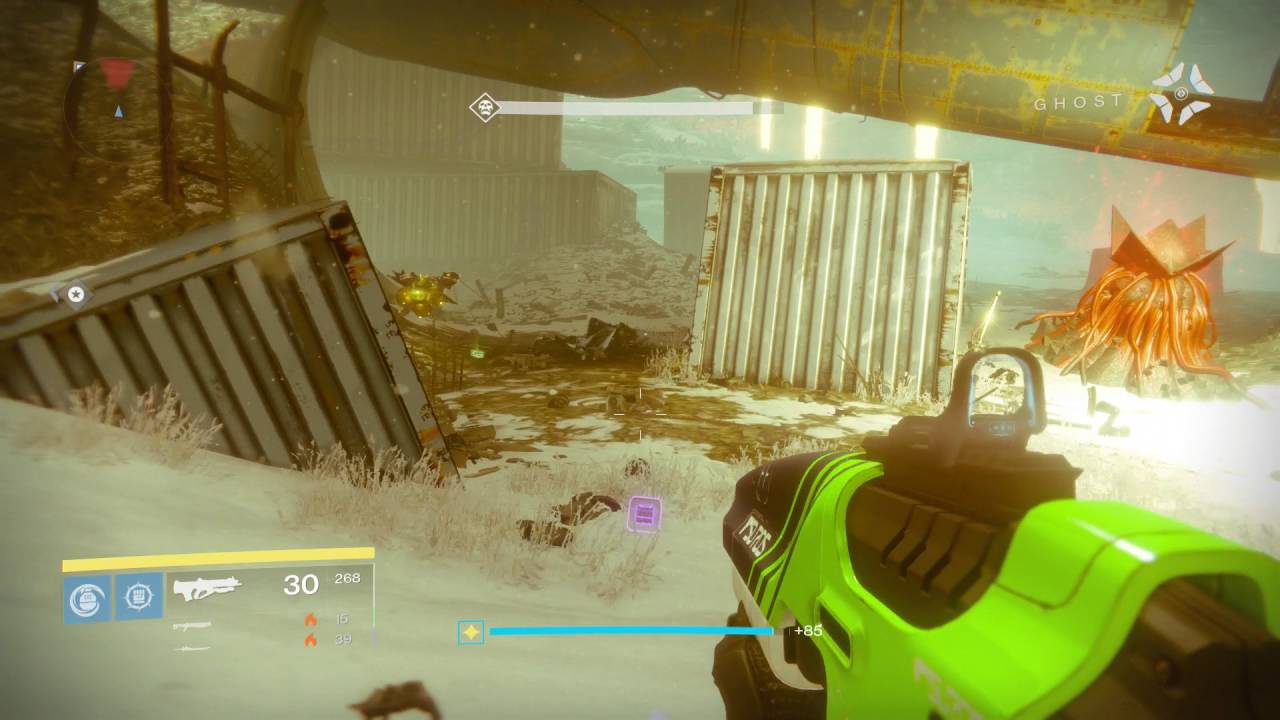 Destiny Rise of Iron - Bad Blood: Follow The Clues (High Servitor) Investigate Cave Scan Remains