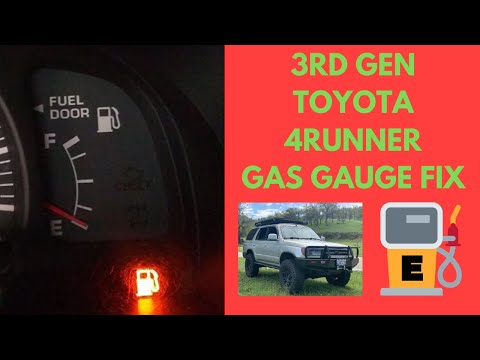 Toyota 4Runner Gas/Fuel Gauge Fix