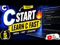 C Programming Introduction in Telugu 🔥 | Learn C in 5 Minutes