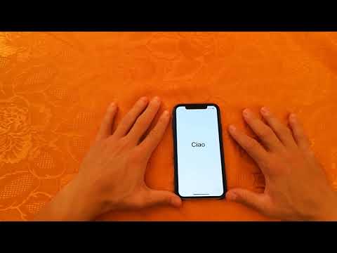 Prima configurazione iPhone X e Face ID