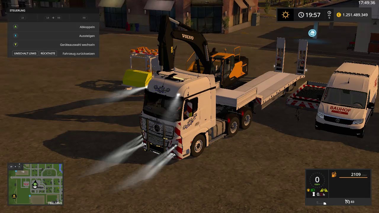 Was ein Bug??  Alle Fahrzeuge und Gebäude weg!! :-( - Bauhof Weber - LS17