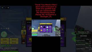 ShotOut to Mexico Man #roblox #foryou #onepiece #bloxfruits #robloxbloxfruits #robloxbloxfruit #tysm