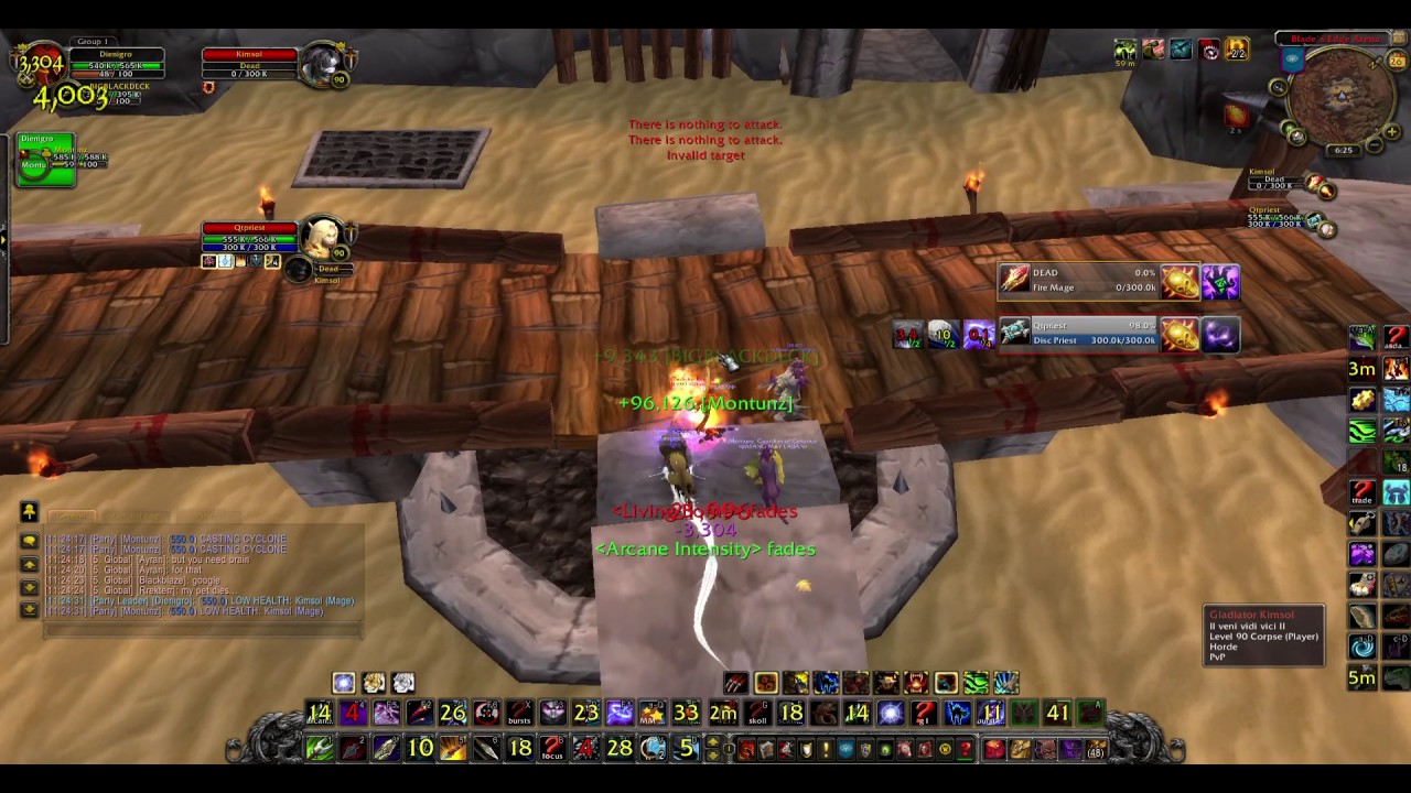 Kimsol R1 mage Fmage/Hpriest got pounded easy by jungle cleave combo 2v2 Dienigro/Montunz